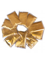 Σακουλάκια Holi Powder 40 γρ με χρυσή πούδρα σετ 10 τεμ