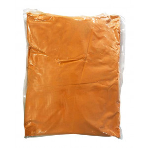 Αυθεντική Πούδρα Holi Powder, ιδανική για δημιουργία εφέ, σε πορτοκαλί χρώμα 1kgr